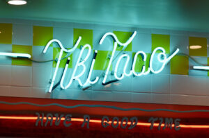 Tiki Taco Neon Sign
