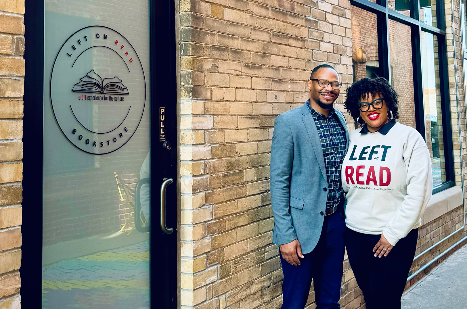 Corinthian and Latasha N. Eley Kelly, Left on Read; courtesy photo