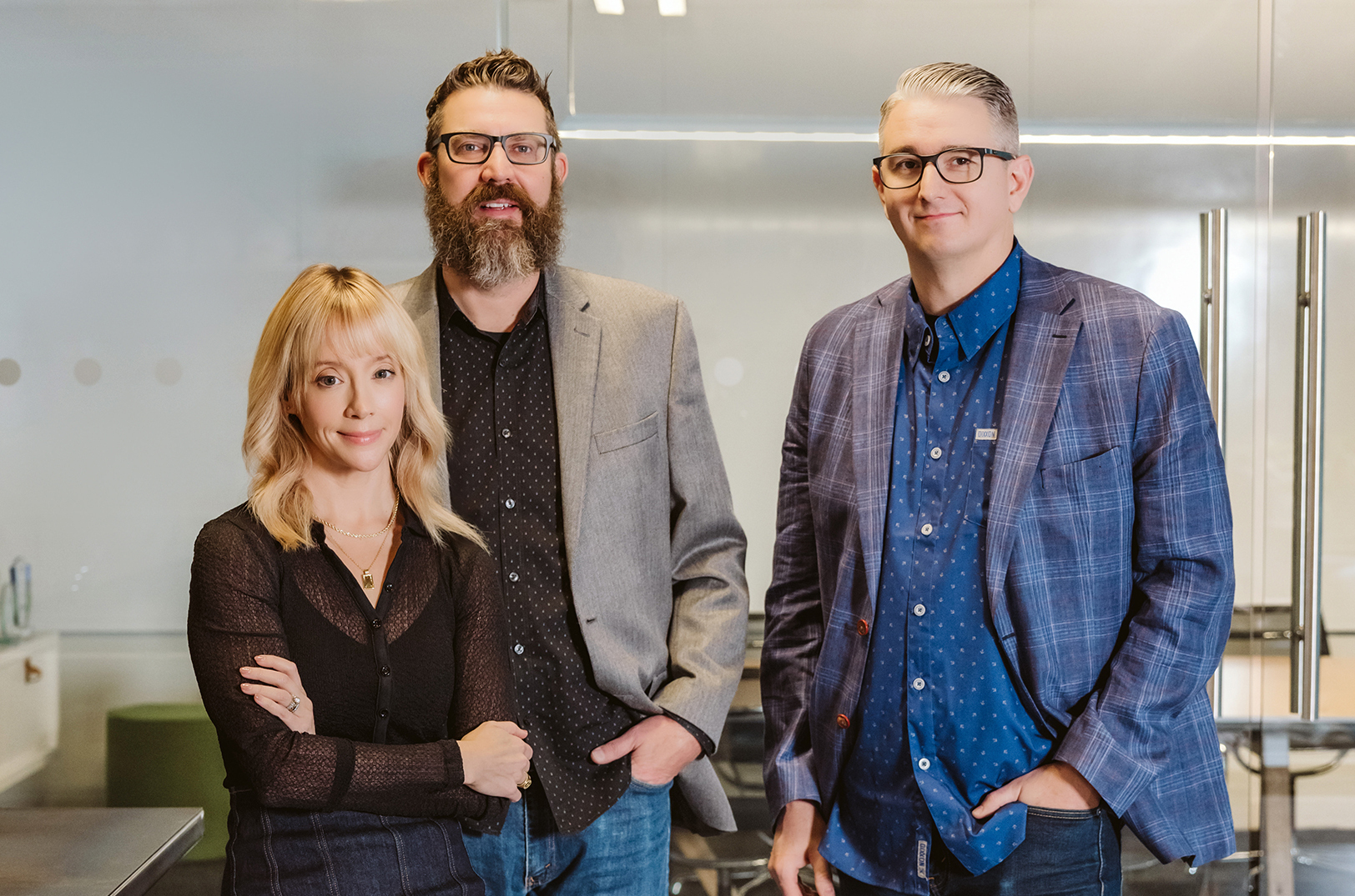 Christina Franklin, Andrew Kesel, and Peter Baird, Generator Studio; photo courtesy of Generator Studio