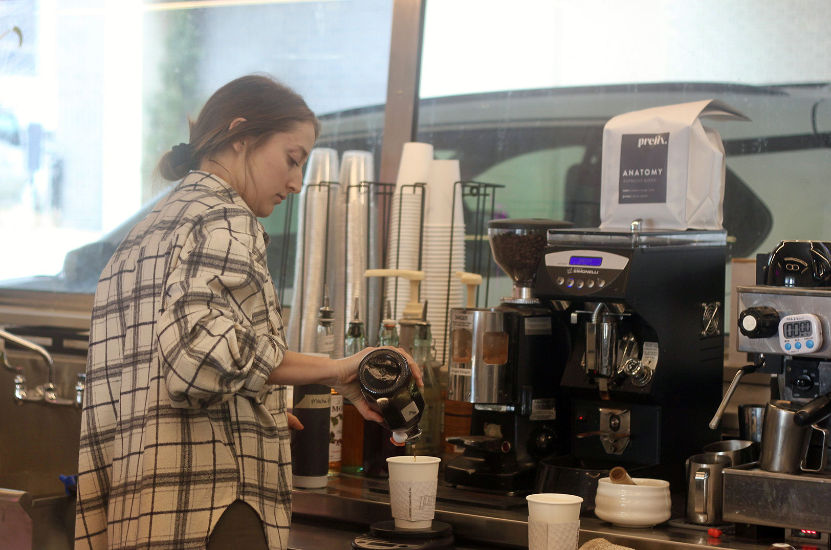 Prefix Coffee at 1125 Grand Blvd. in downtown Kansas City; photo by Nikki Overfelt Chifalu, Startland News