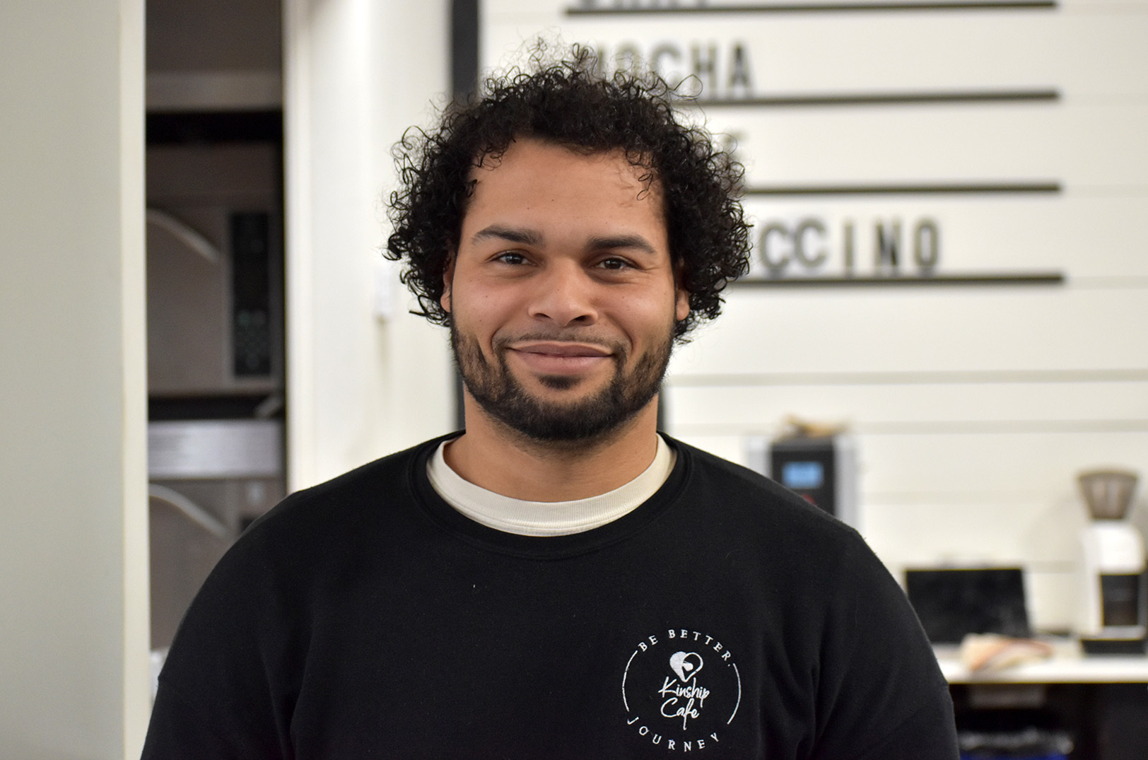 TJ Roberts, Kinship Cafe; photo by Taylor Wilmore, Startland News