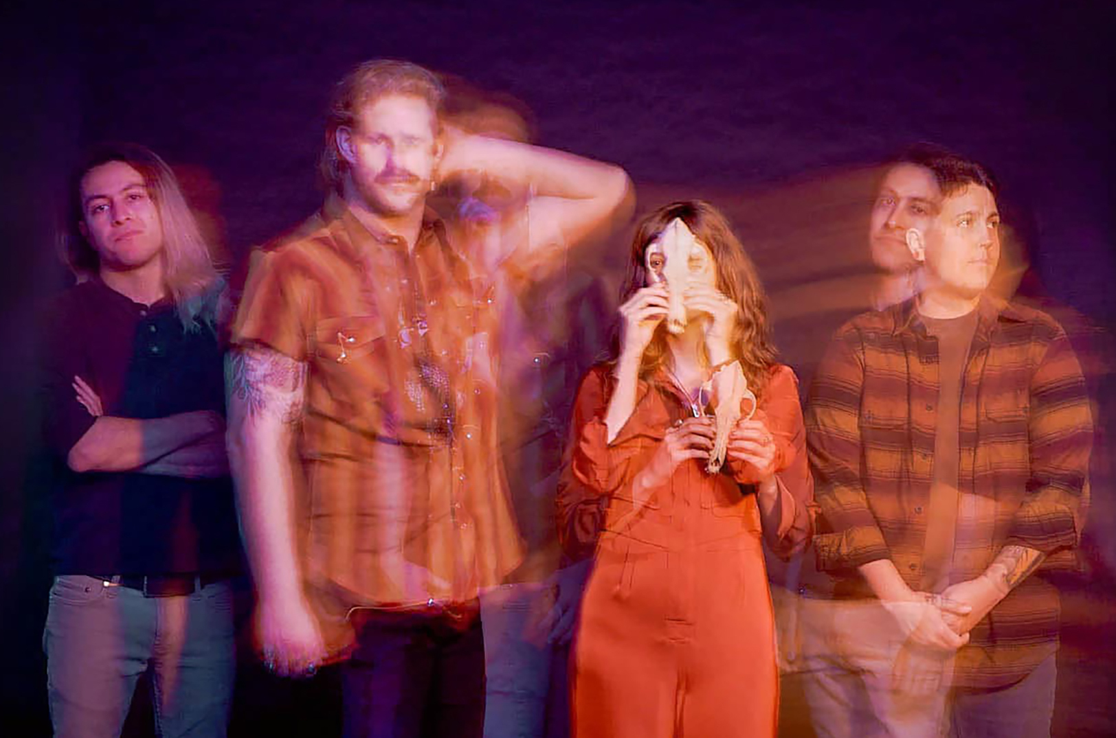 Teri Quinn & The Coyotes: John Goss, Landon Hambright, Teri Quinn and Carly Atwood; photo by Casey Reyner