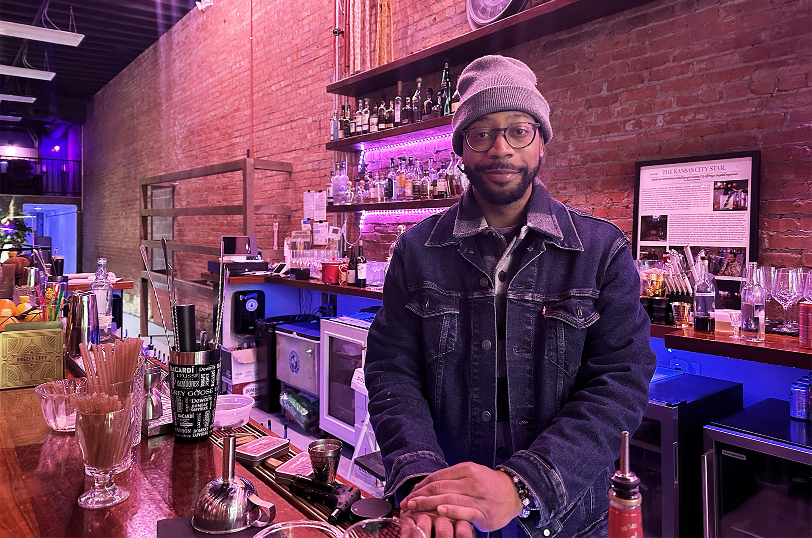 Cedric Ransburg, In Good Company; photo by Joyce Smith