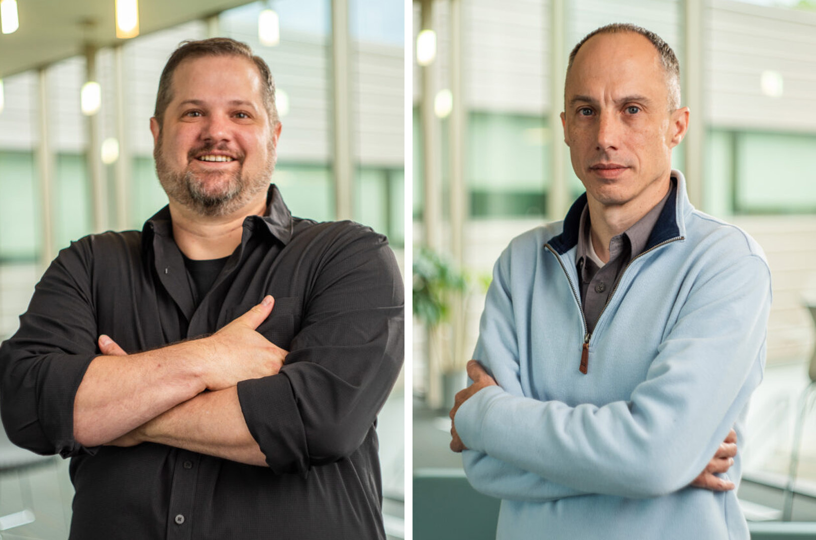 Dr. Wesley Peck, CTO of Invary, and Jason Rogers, CEO of Invary; courtesy photos