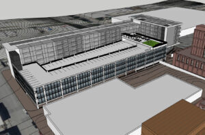 18TH & VINE DISTRICT GARAGE CONCEPTUAL DRAWING V2 FEB 2025