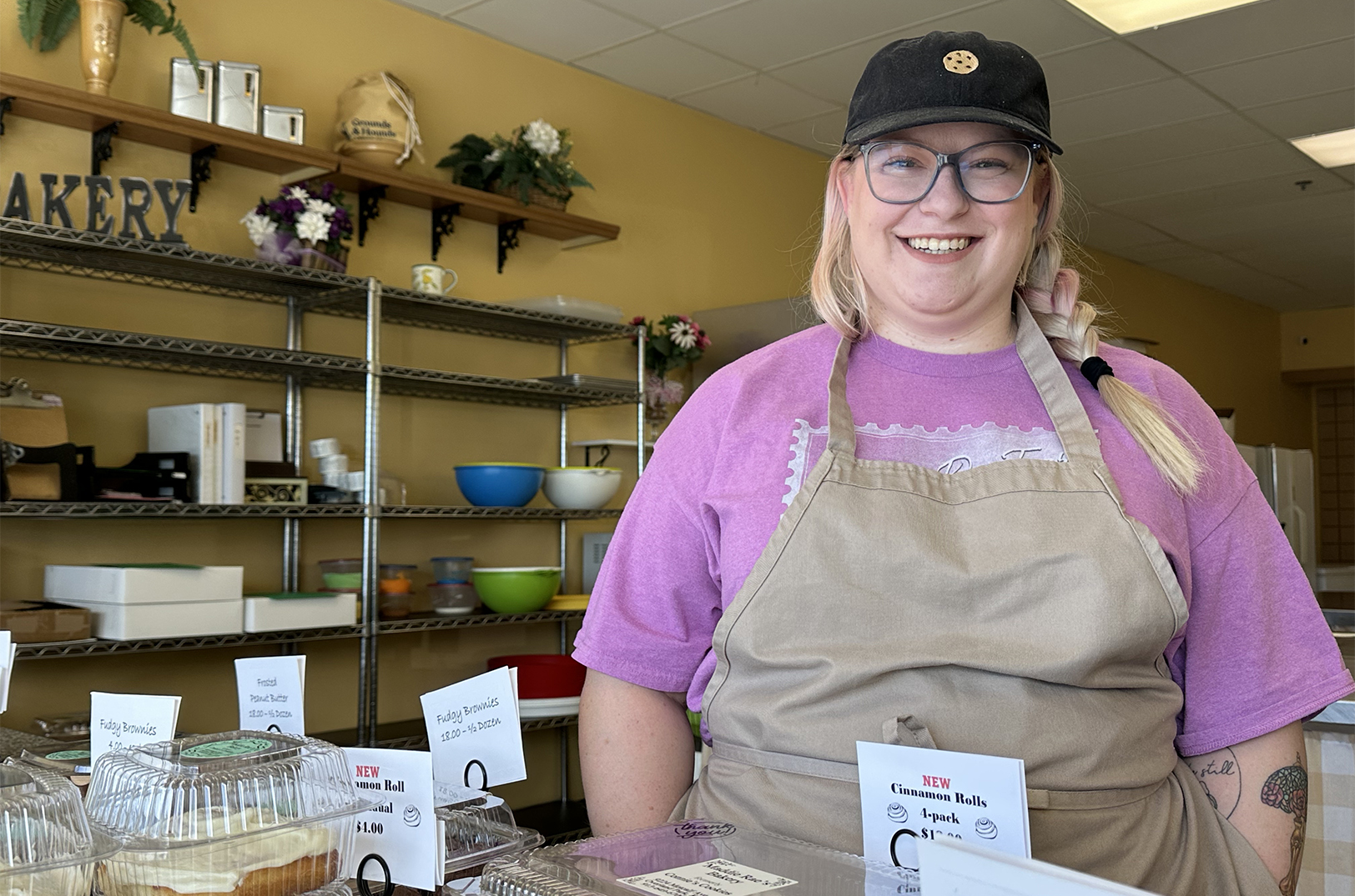 Maddie Callicott at Maddie Rae's, 9224 Metcalf Ave., Overland Park; photo by Joyce Smith