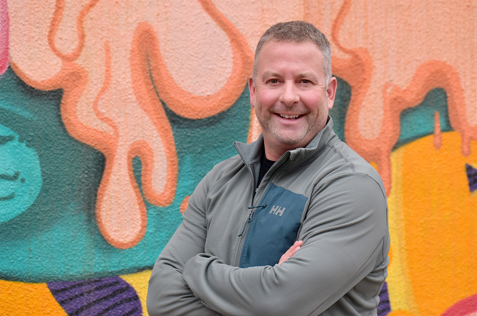 Matt Shatto at the Betty Rae's Ice Cream location in River Market; photo by Taylor Wilmore, Startland News