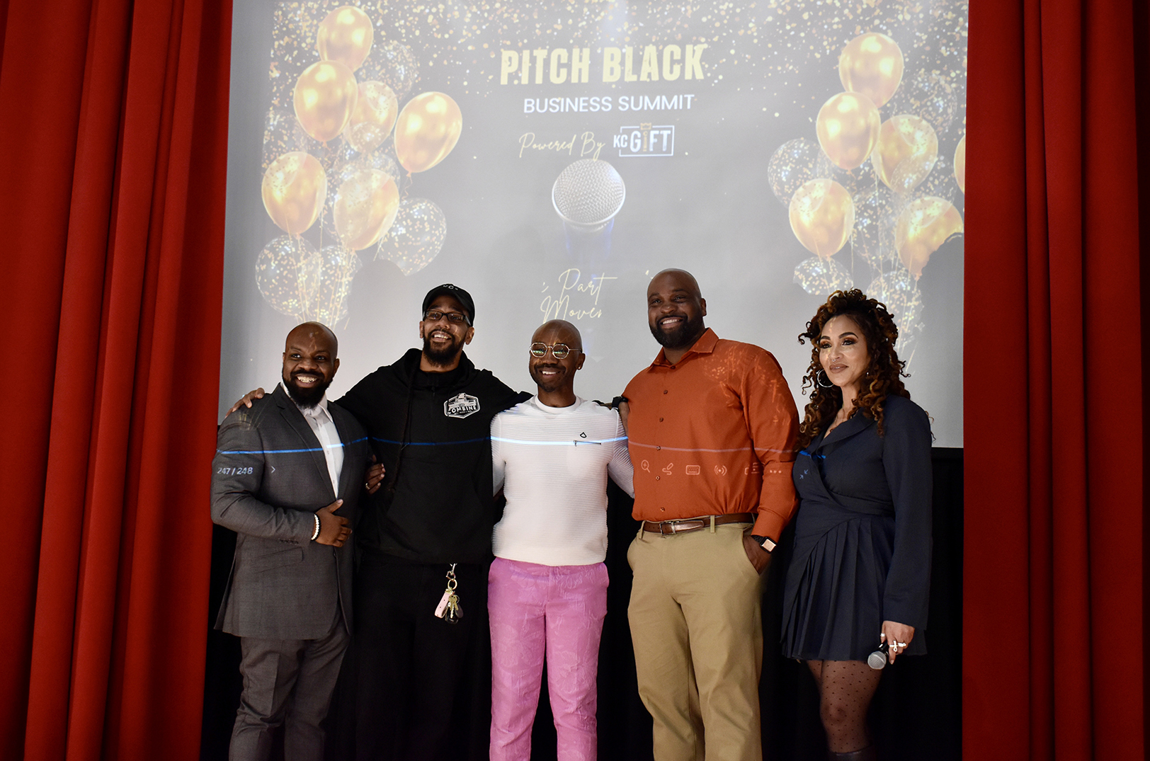 GIFT Pitch Black Brandon Calloway Alan Kneeland Godfrey Riddle William Fondren Karris Harrington no 02
