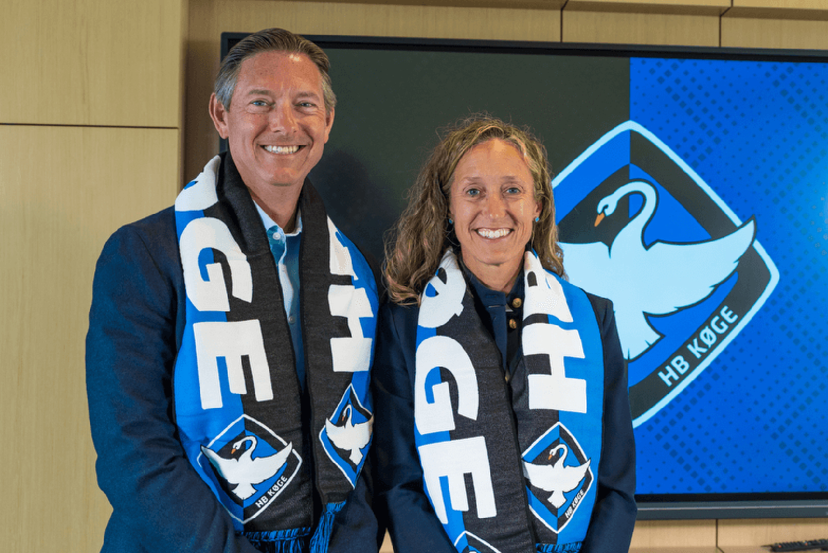 Chris and Angie Long, Kansas City Current, Køge Women; photo courtesy of the Kansas City Current