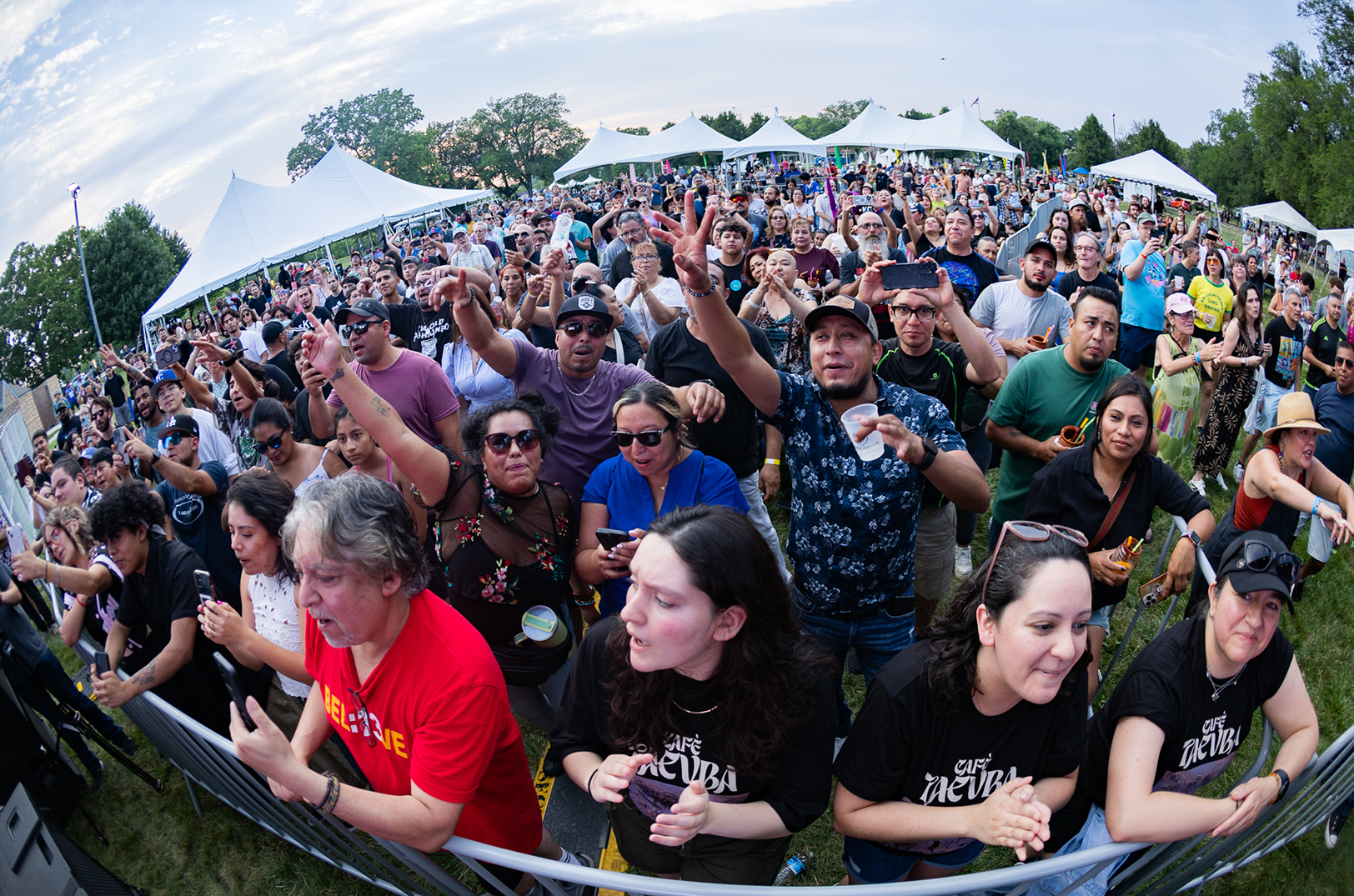 Kansas City, MO USA - July 27, 2024: Ameri'kana Festival at Concourse Park