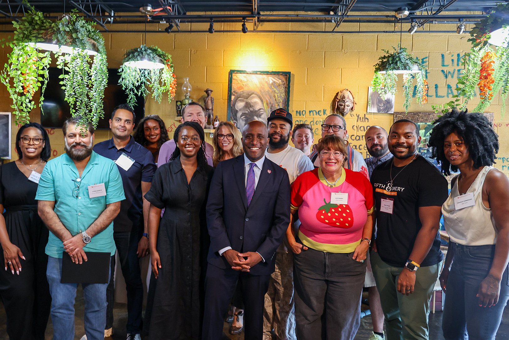 Kansas City graduates of the 2025 DoorDash Accelerator for Local Businesses; photo courtesy of Mayor Quinton Lucas' Office