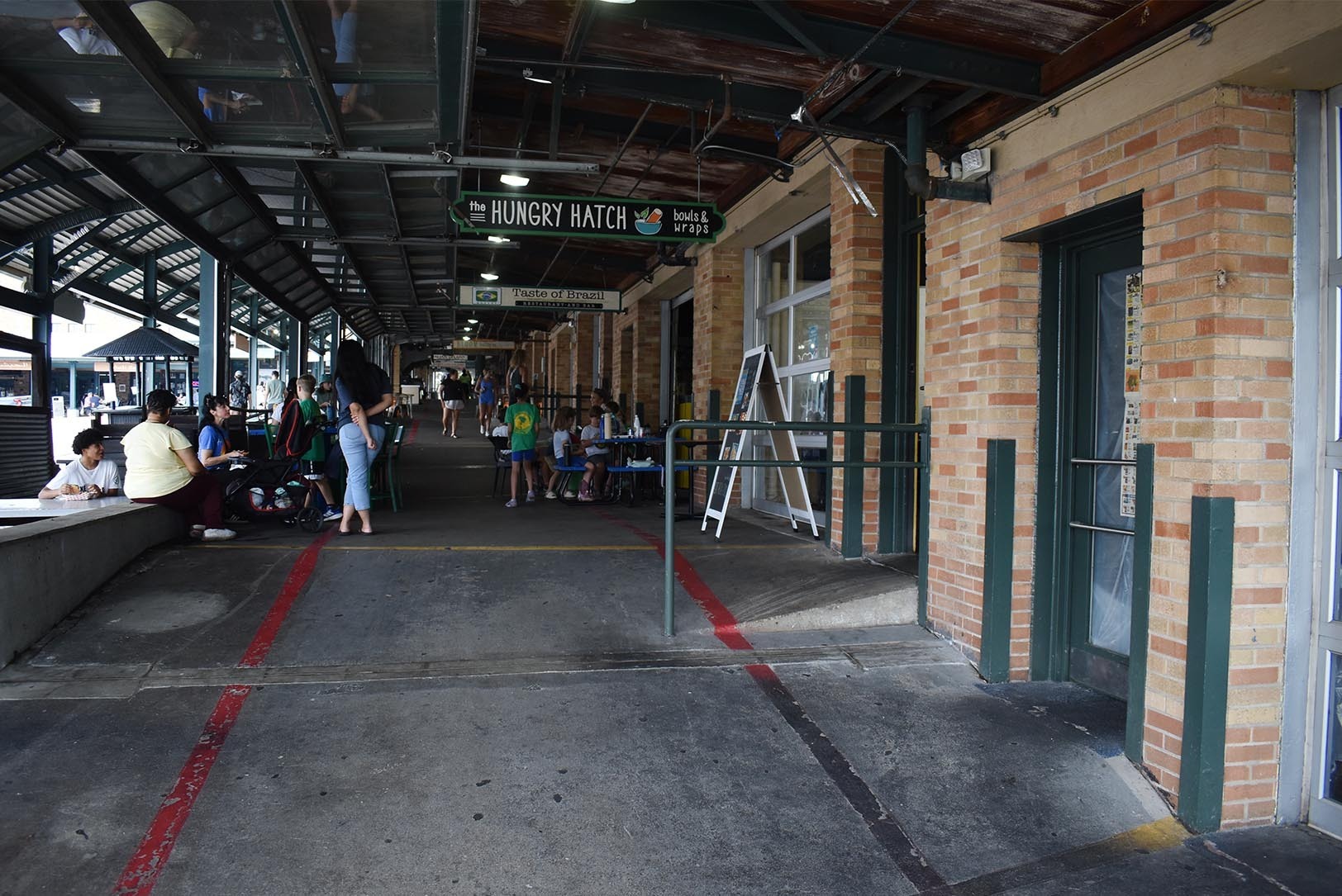 The future Paella Mix, 25 E. Third St., at right, in Kansas City's historic City Market; photo by Taylor Wilmore, Startland News