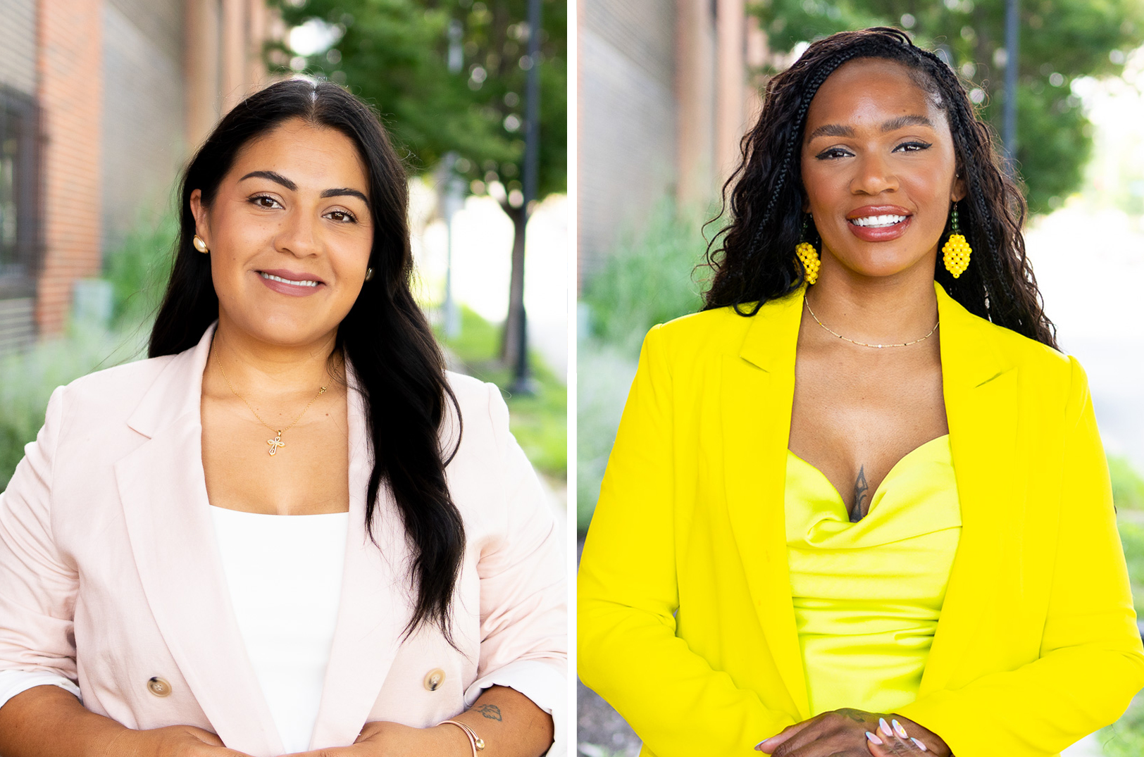 Citlali Valdez and Raquel Rodriguez, KCSourceLink Community Navigators; courtesy photos