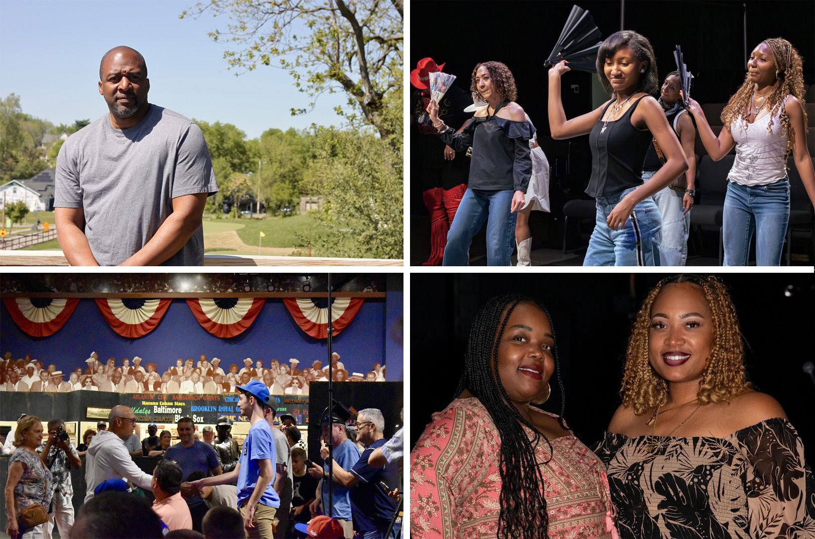 Harris Park; KC Melting Pot Theatre; Negro Leagues Baseball Museum; The Blakk Co.