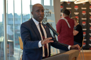 Quinton Lucas Outdoor Dining celebration