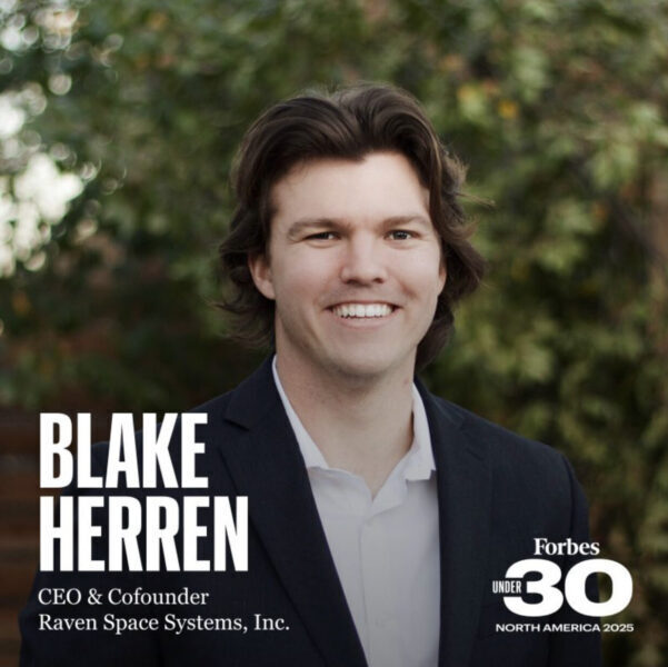 Blake Herren Raven Space Systems Forbes