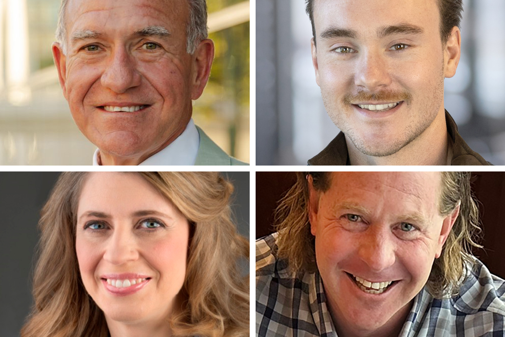 New InvestMidwest board members: Dr. William D. Paiva, OLSF Ventures; Brett Calhoun, Redbud VC; Christine Karslake, Missouri S&T; and Mike Jung, Grit Road Ventures; courtesy photos