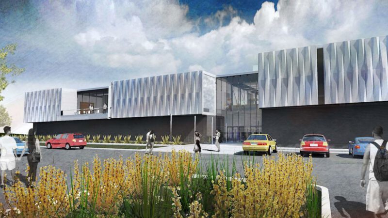 Topping Out Beam Photo – iron workers (1)