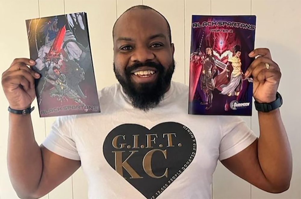 Brandon Calloway, Darkmoon Comics, "Black Spartans"