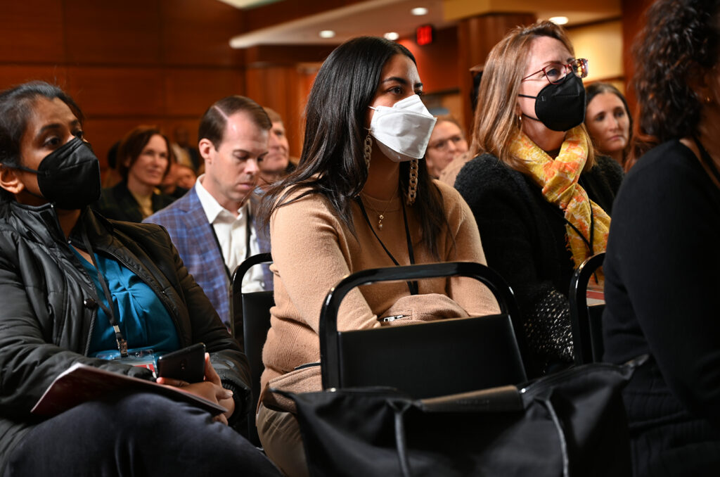 Audience members at the C3KC "Future of Neighborhoods" session