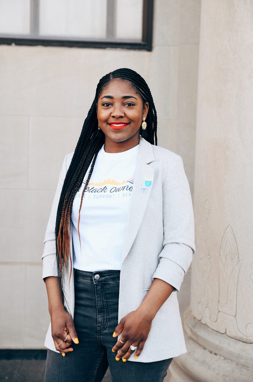 Chelsey M., KC Black Owned; photo courtesy of Anna Petrow, Made in KC
