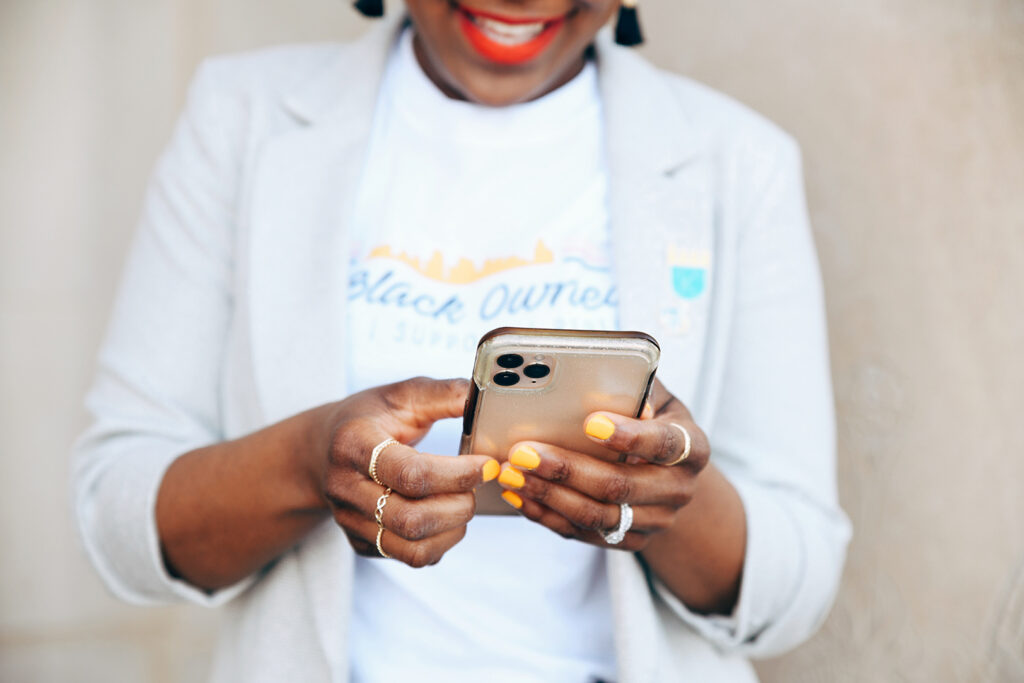 Chelsey M., KC Black Owned; photo courtesy of Anna Petrow, Made in KC