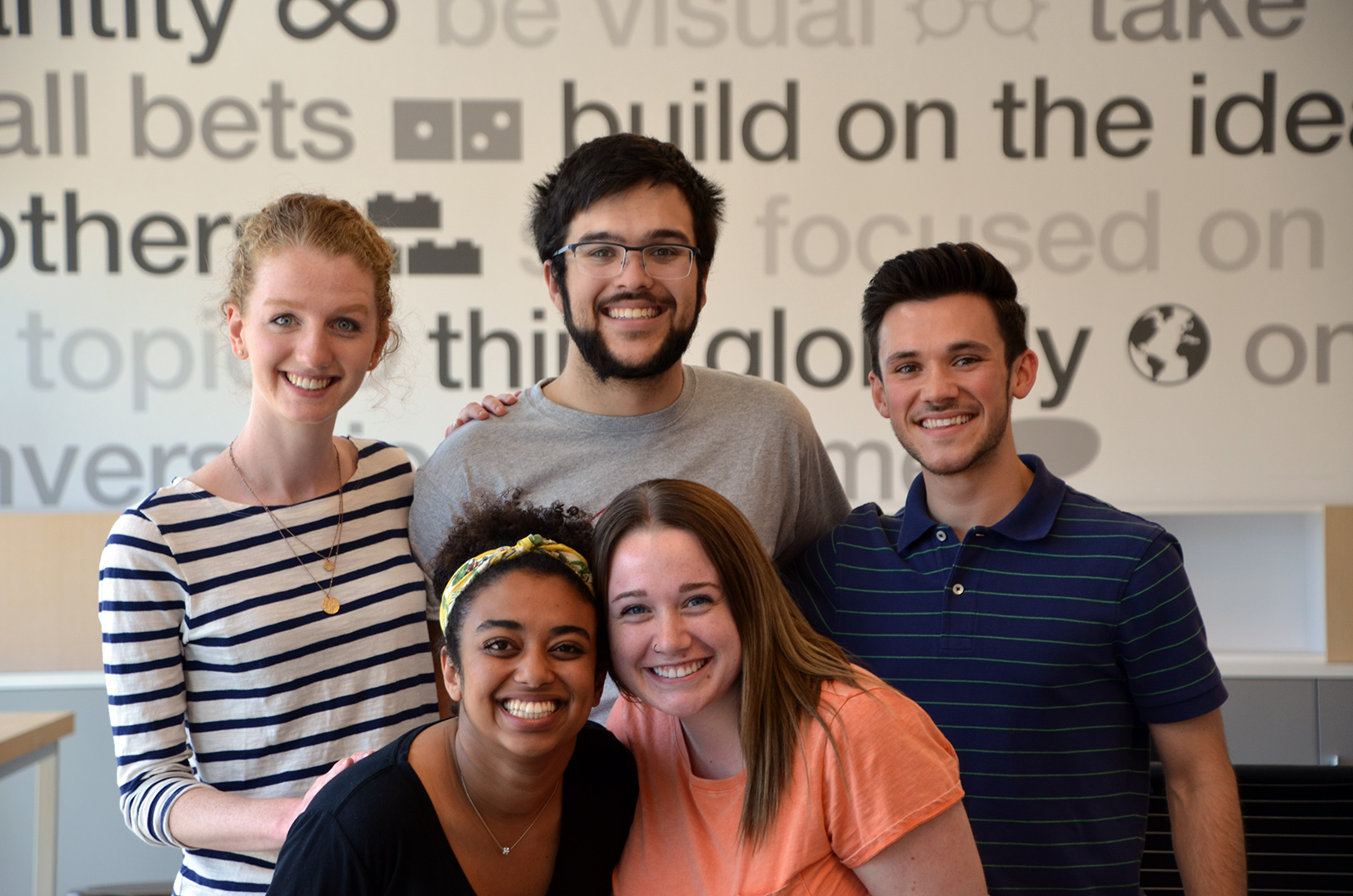 Andrea Savage, Mark Babcock, Alec Rodgers, Salem Habte, and Ali Brandolino, UMKC Enactus
