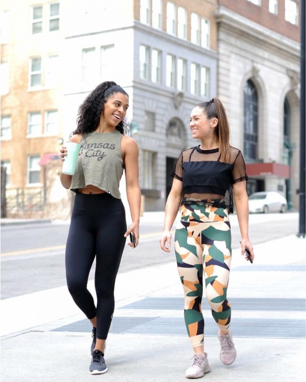 Aja James and Mallory Jansen, Flexy