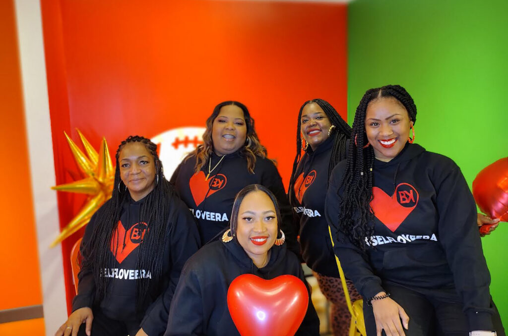 #SELFLOVEERA installation by Fresh Factory KC at The Blakk Co.