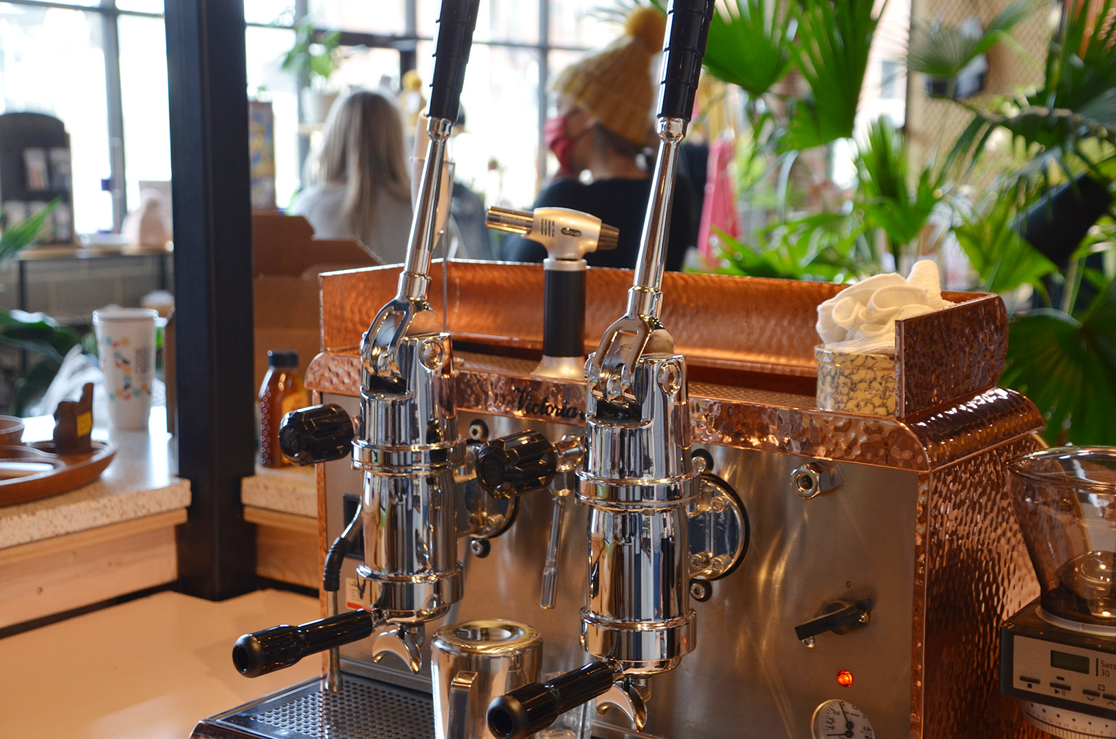 Victoria Arduino espresso machine at HITIDES Coffee
