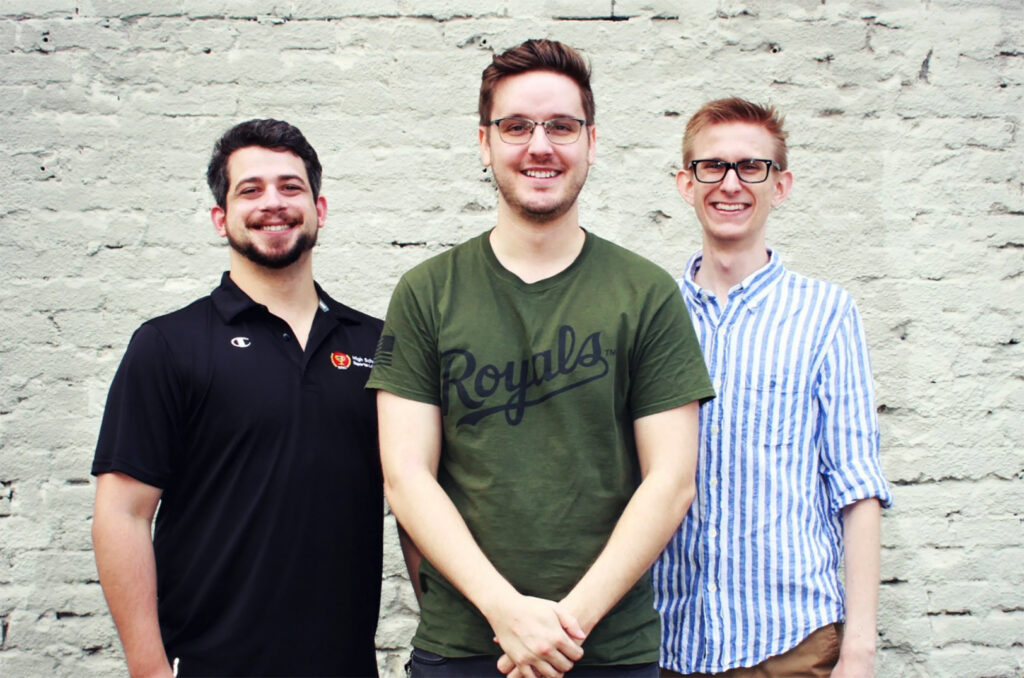 Charles Reilly, Mason Mullenioux, and Aaron Hawkey, Generation Esports co-founders