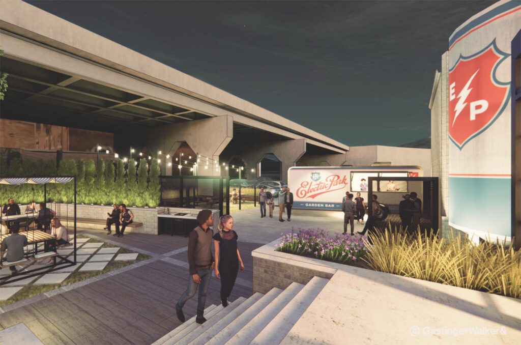 J. Rieger & Co. Electric Park rendering, GastingerWalker&
