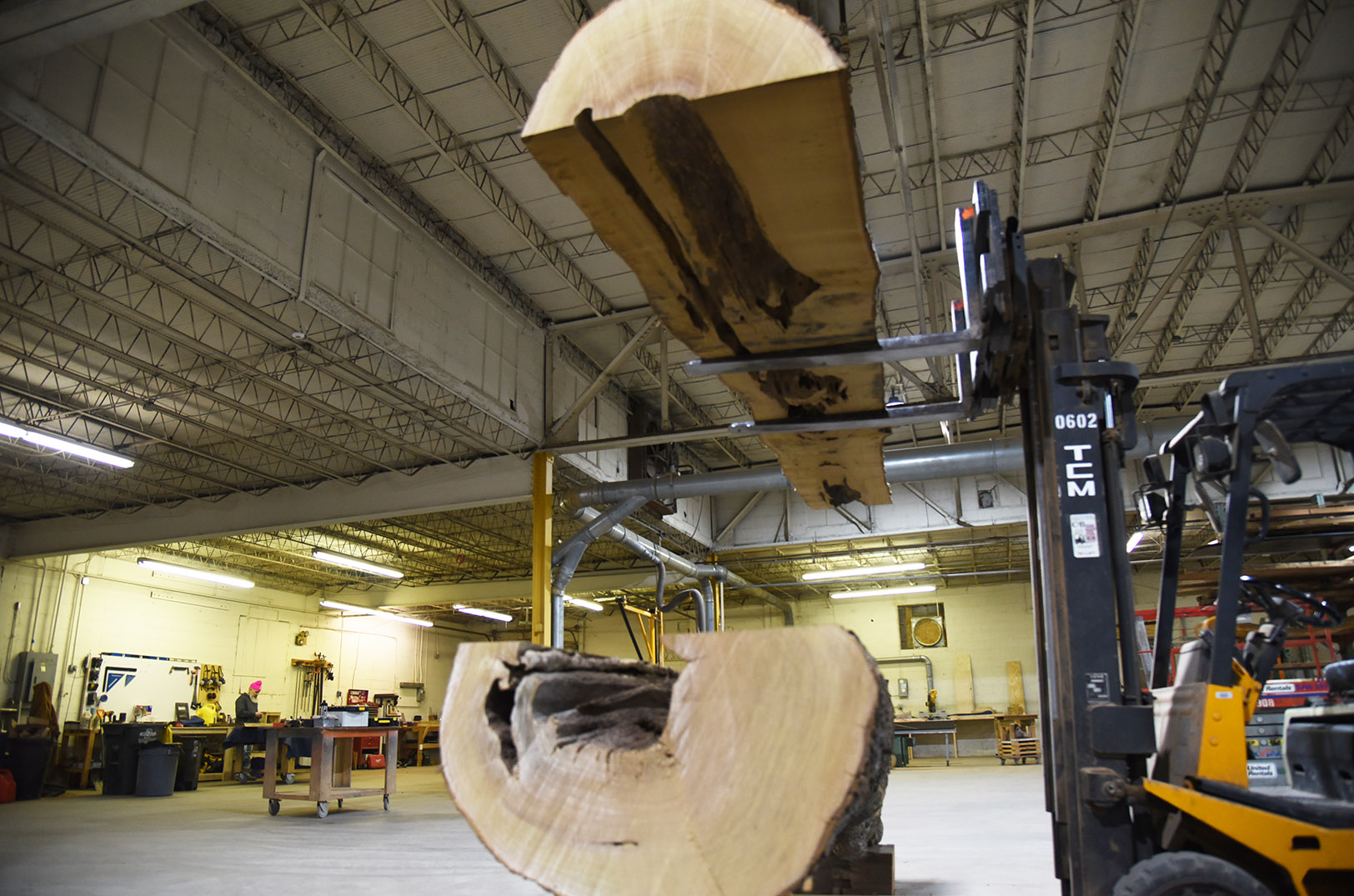 KC Custom Hardwoods' West Bottoms warehouse