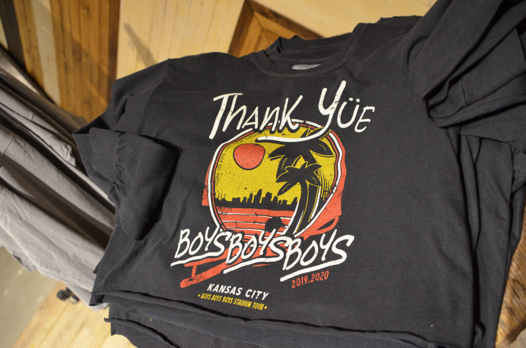 1KC Thank Yue Boys tribute tee at Kindred