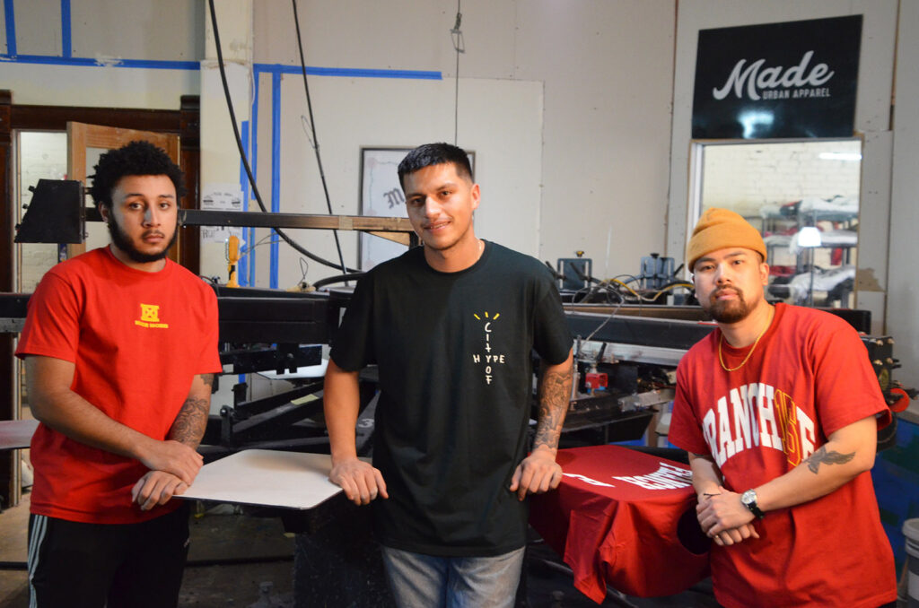 Xavier Davis, Anthony Arellano and Vu Radley, MADE MOBB