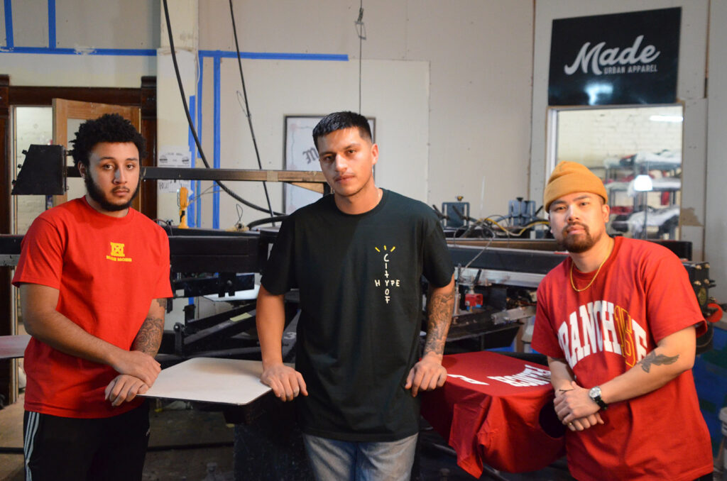 Xavier Davis, Anthony Arellano and Vu Radley, MADE MOBB