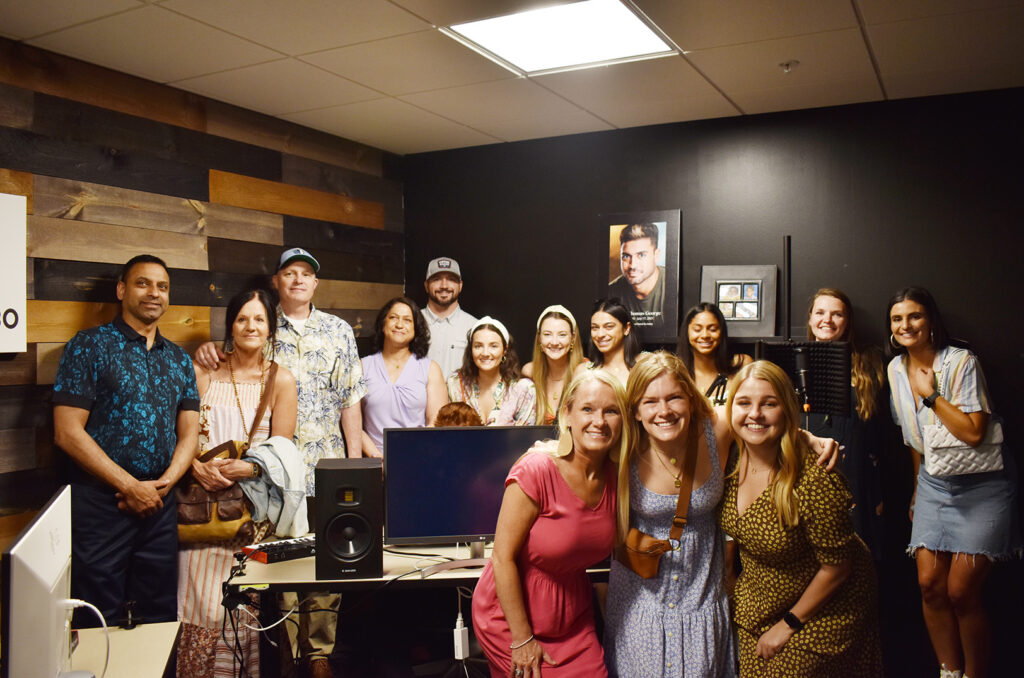 Friends and family of Mathew George gathered for the dedication of Studio 3030 at Operation Breakthrough's Ignition Lab