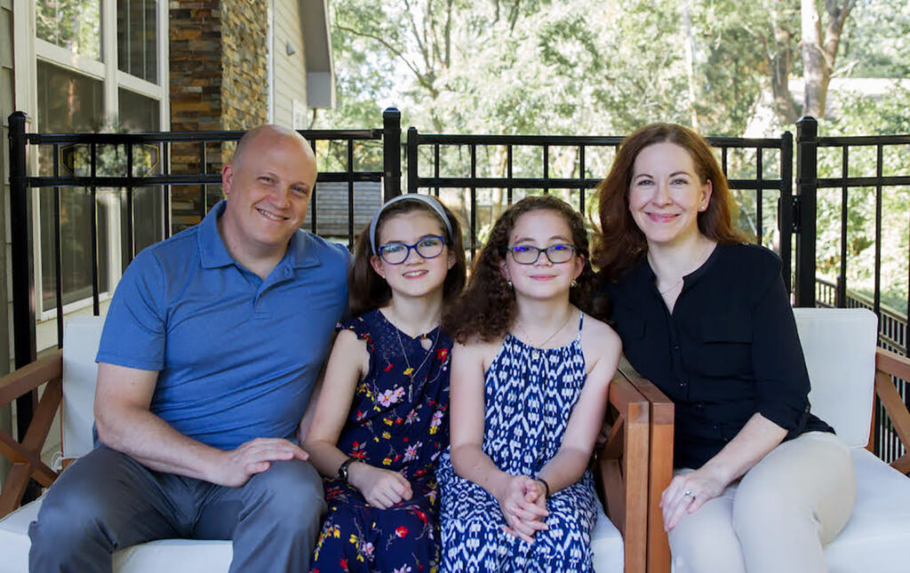 Nathan and Melanie Haas family; Photo by Danielle Robinson