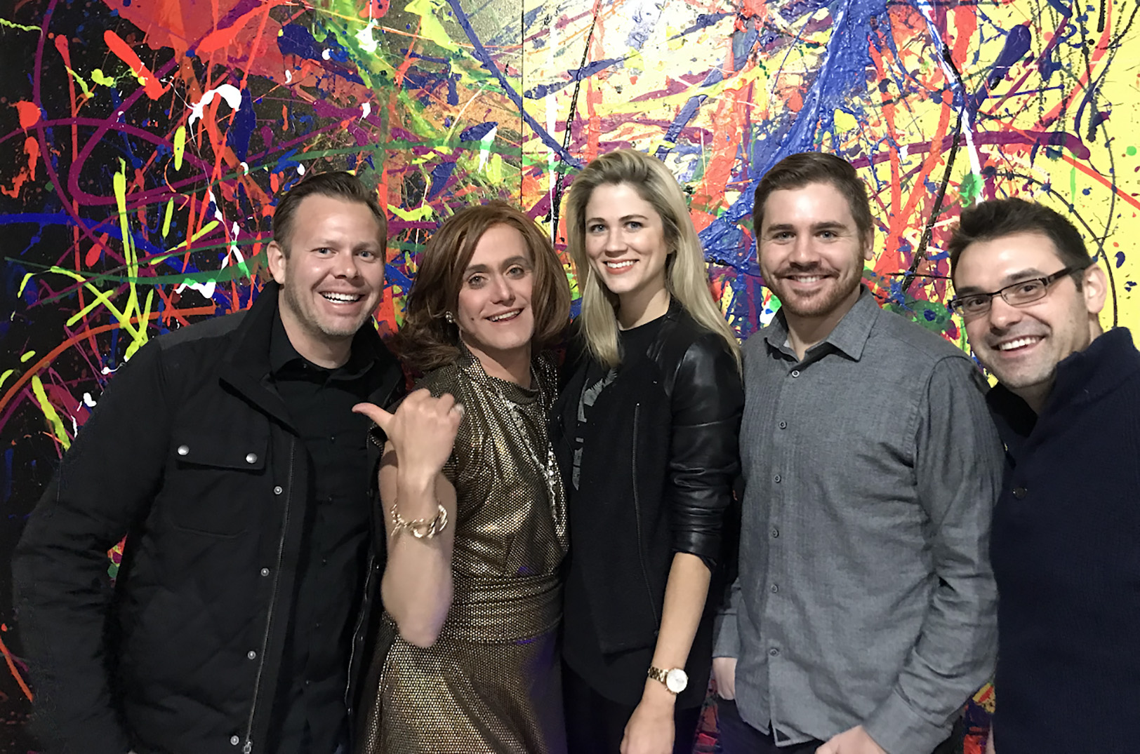 Netherland developers from Exact Partners; Caleb Buland, Ilan Salzberg, Lauren Jensen, Tyler Asby and Jon Klocke