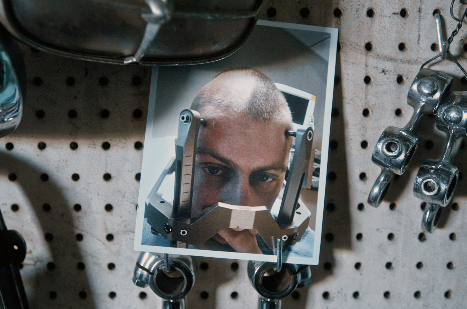 DJ Stewart shown in a photo within the documentary "Rare Enough"; still image courtesy of director Ryan Lovell