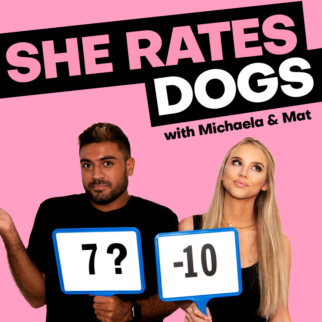 Mathew George and Michaela Okland, "She Rates Dogs" podcast
