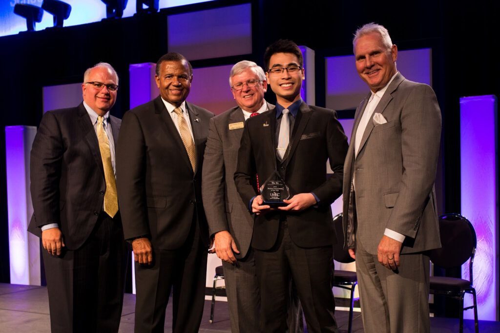 Tin Ho, 2016 Student Entrepreneur of the Year at the University of Missouri-Kansas City; photo courtesy of UMKC