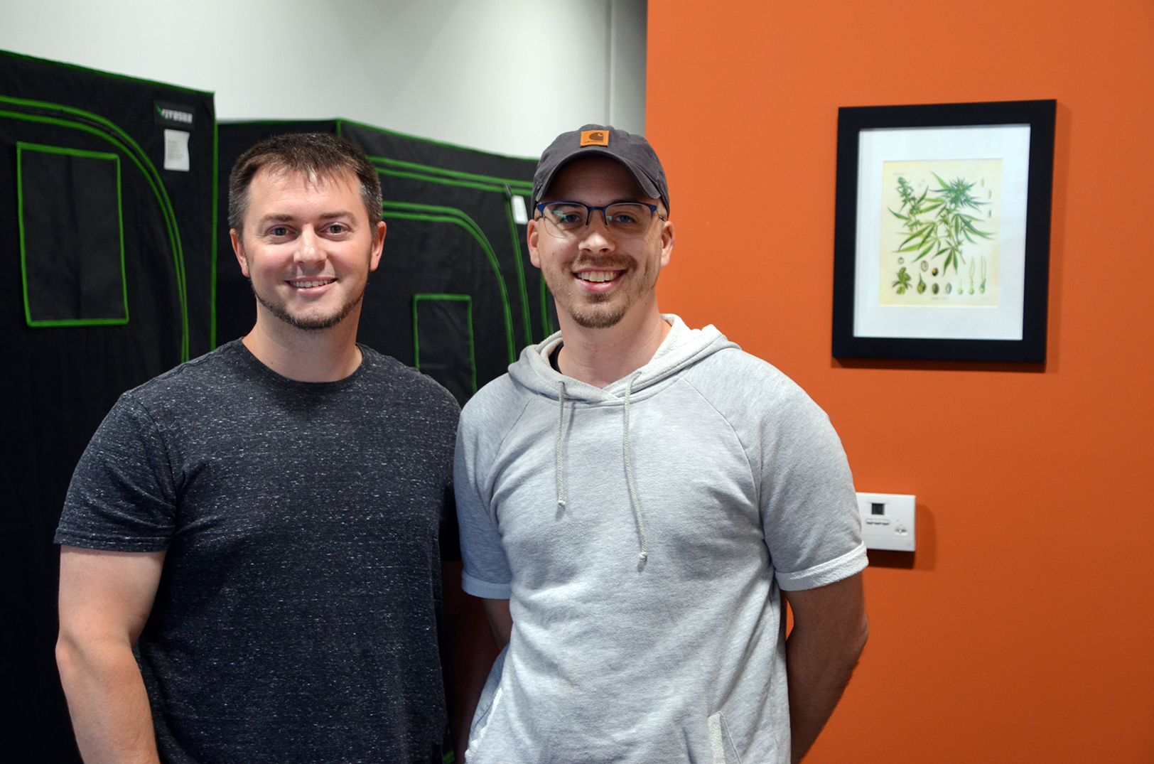 James DeWitt and Michael Wilson, United American Hemp