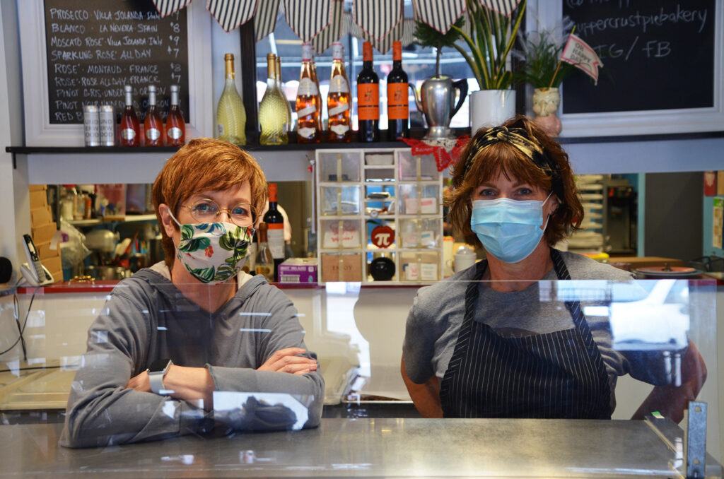 Elaine Van Buskirk and Jan Knobel, Upper Crust Pie Bakery