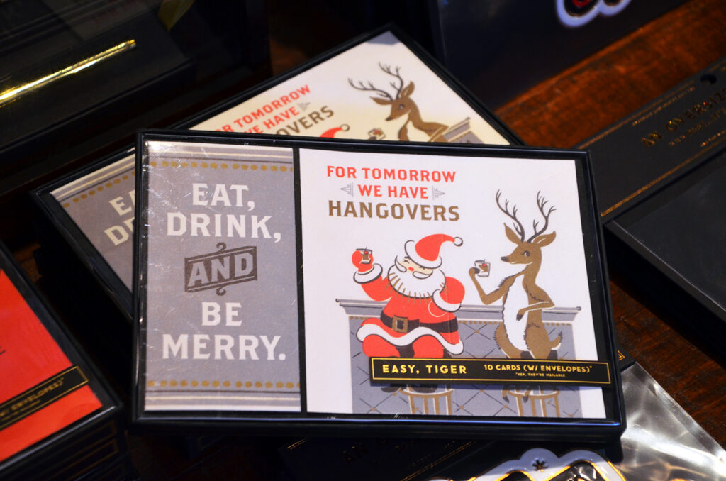 Easy, Tiger Christmas cards at Westside Storey