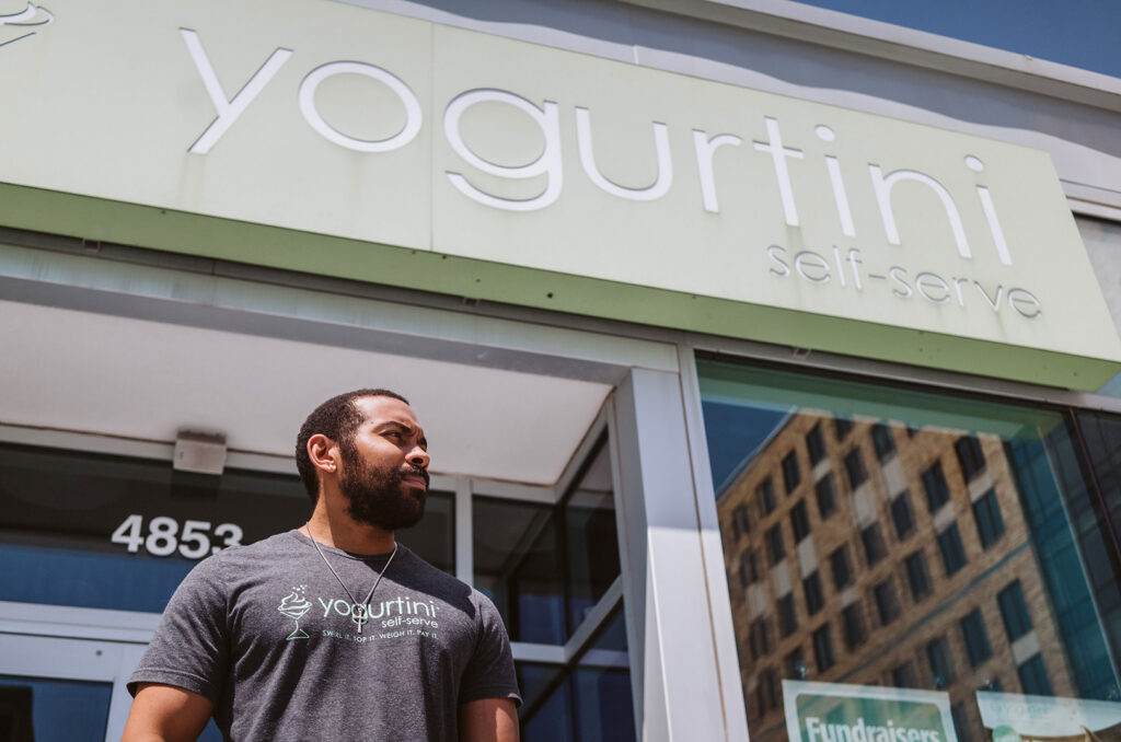 Isaac Collins, Yogurtini; Photo courtesy of Amber Baudler and Jamsine Baudler at Stellar Image Studios