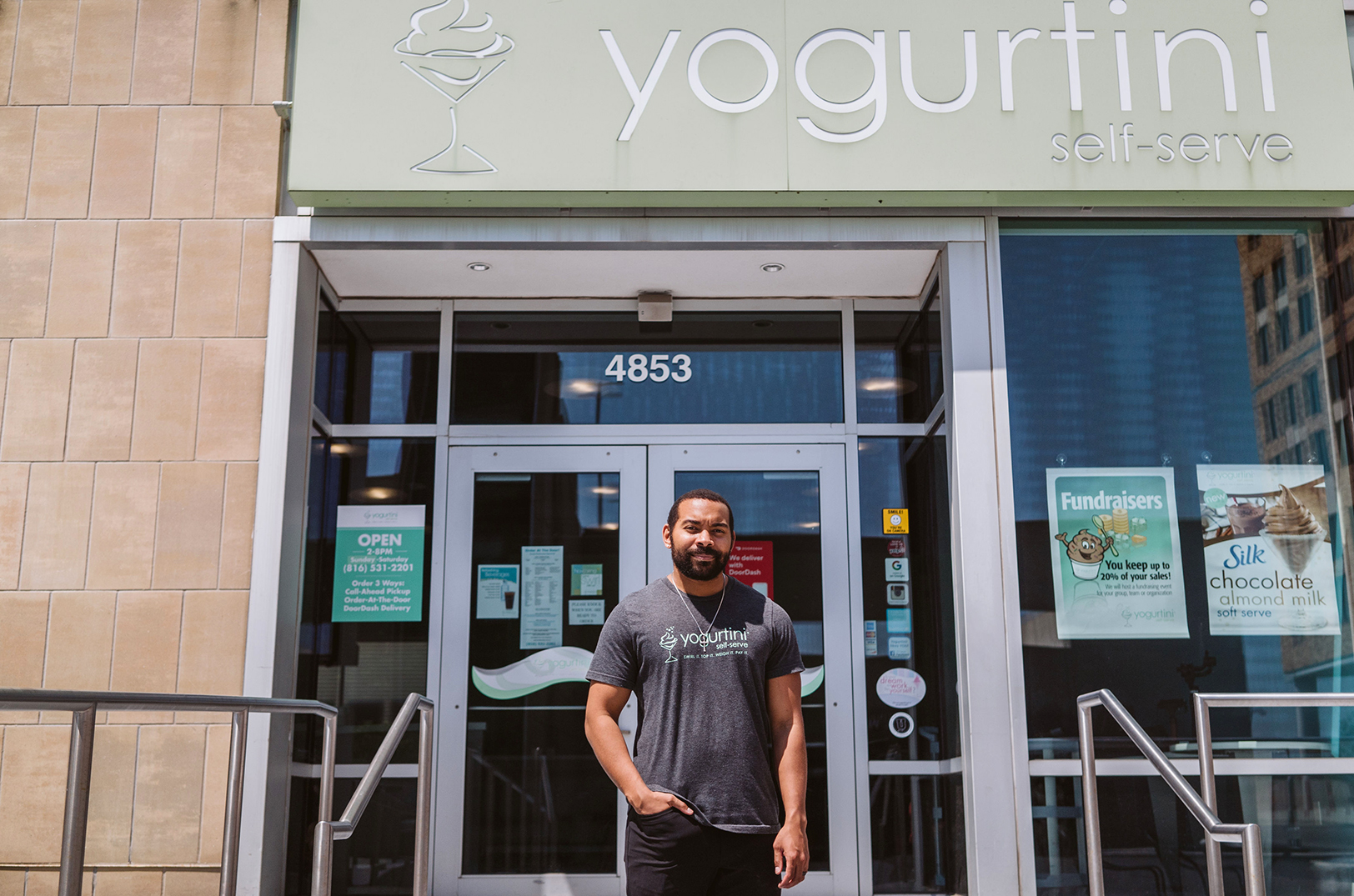 Isaac Collins, Yogurtini; Photo courtesy of Amber Baudler and Jamsine Baudler at Stellar Image Studios