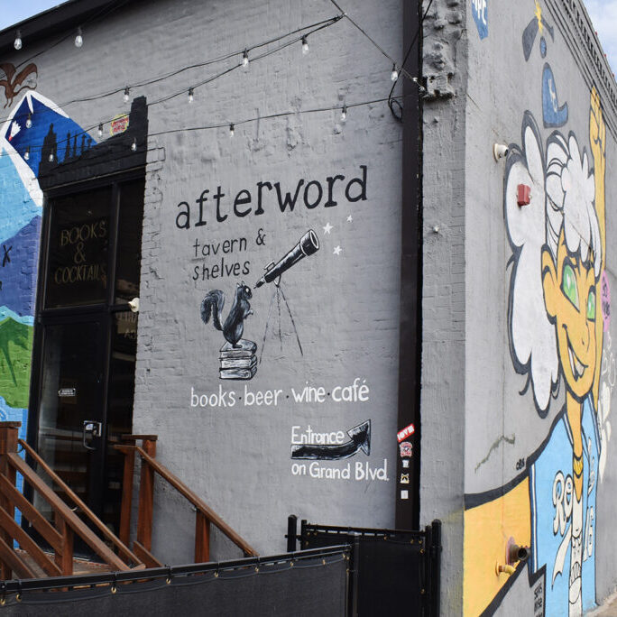 Afterword Tavern & Shelves at 1834 Grand Blvd; photo by Taylor Wilmore, Startland News
