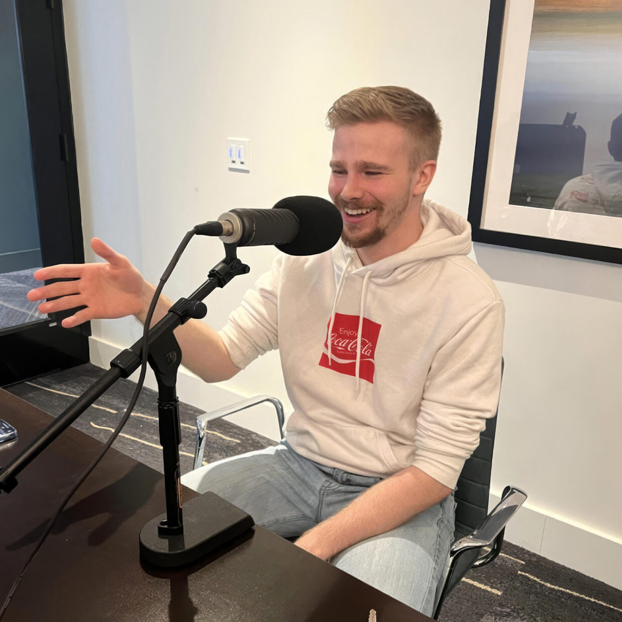 Dylan Carnahan, "Simple Questions Podcast"; courtesy photo